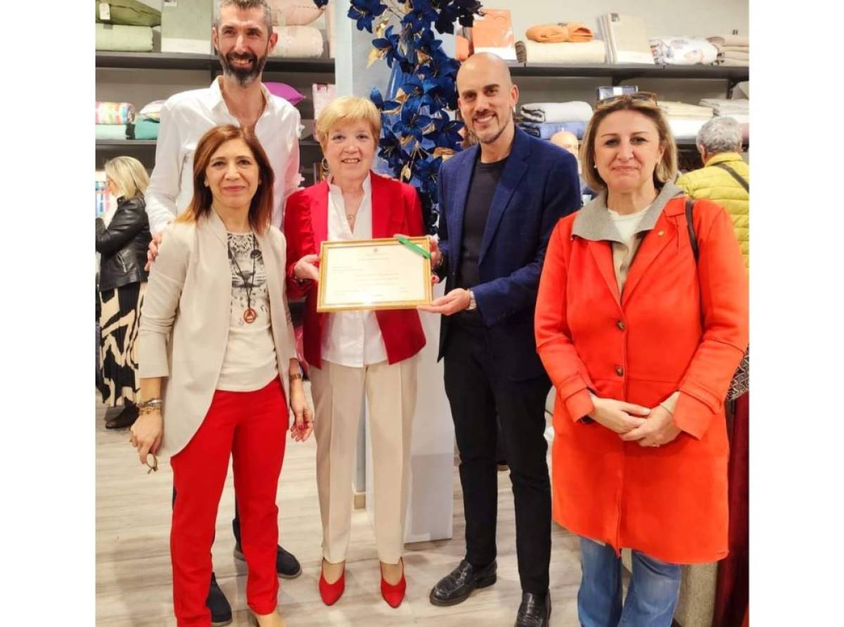 Venaria Reale, i cento anni di attività di Broglio premiati con una targa. Dagli albori alla trasformazione dei giorni nostri